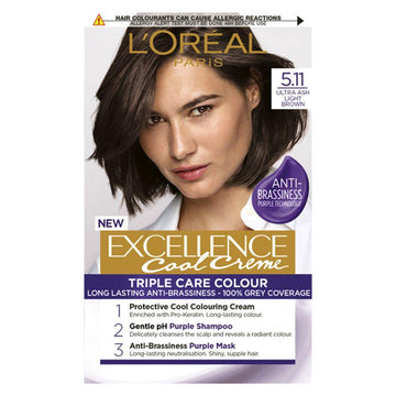 Paris Excellence Cool Crème 5.11 Ultra Ash Light Brown Gb